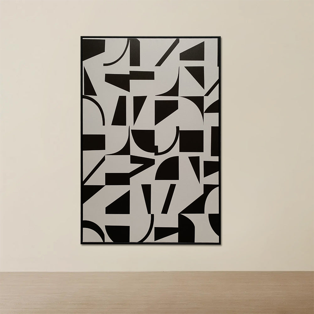 Graphic Pulse on Canvas