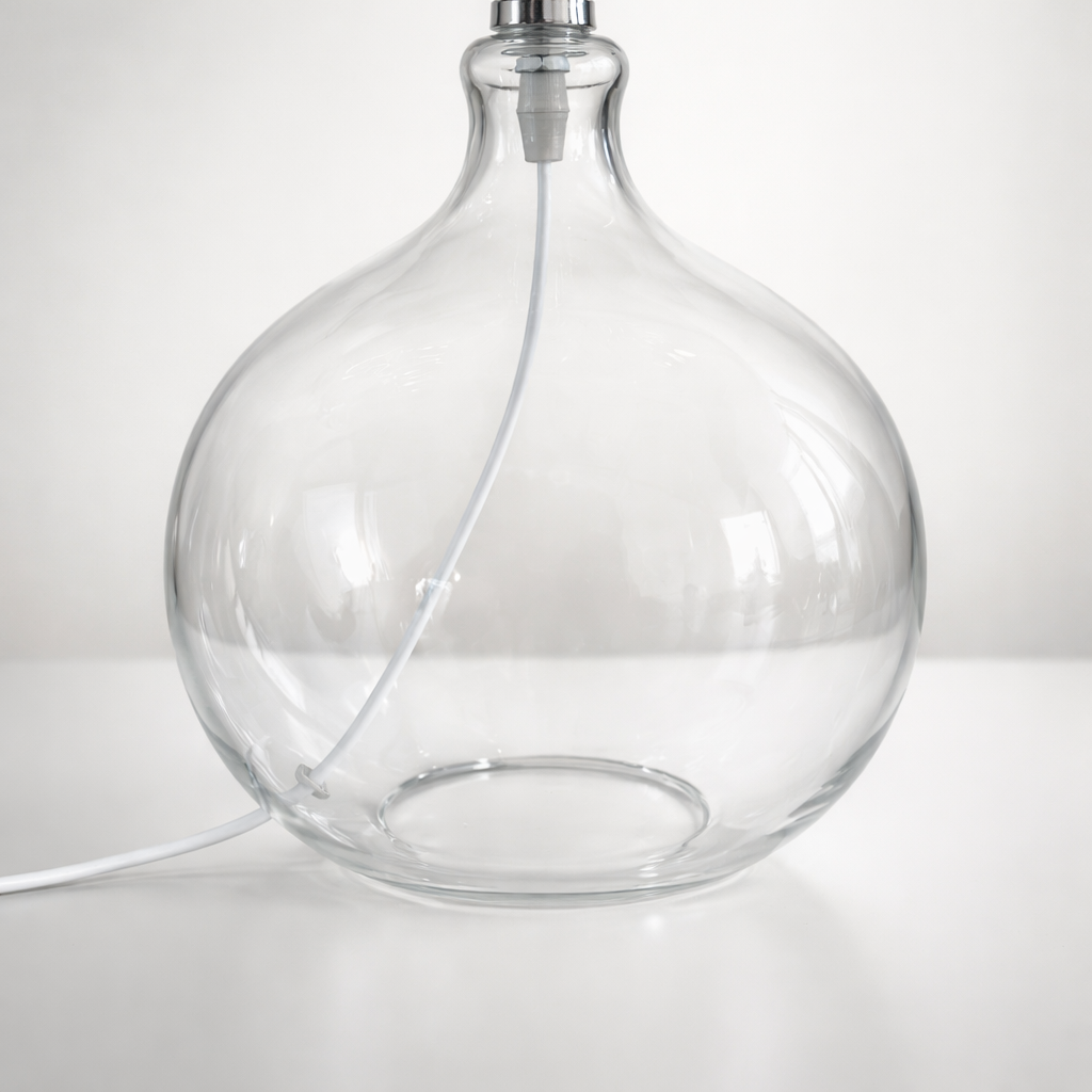 Clear Table Lamp