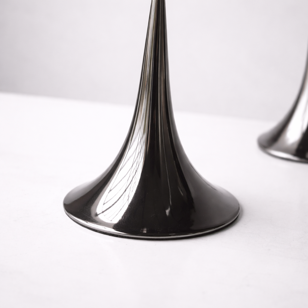 Cavari Iron Candle Holder Set