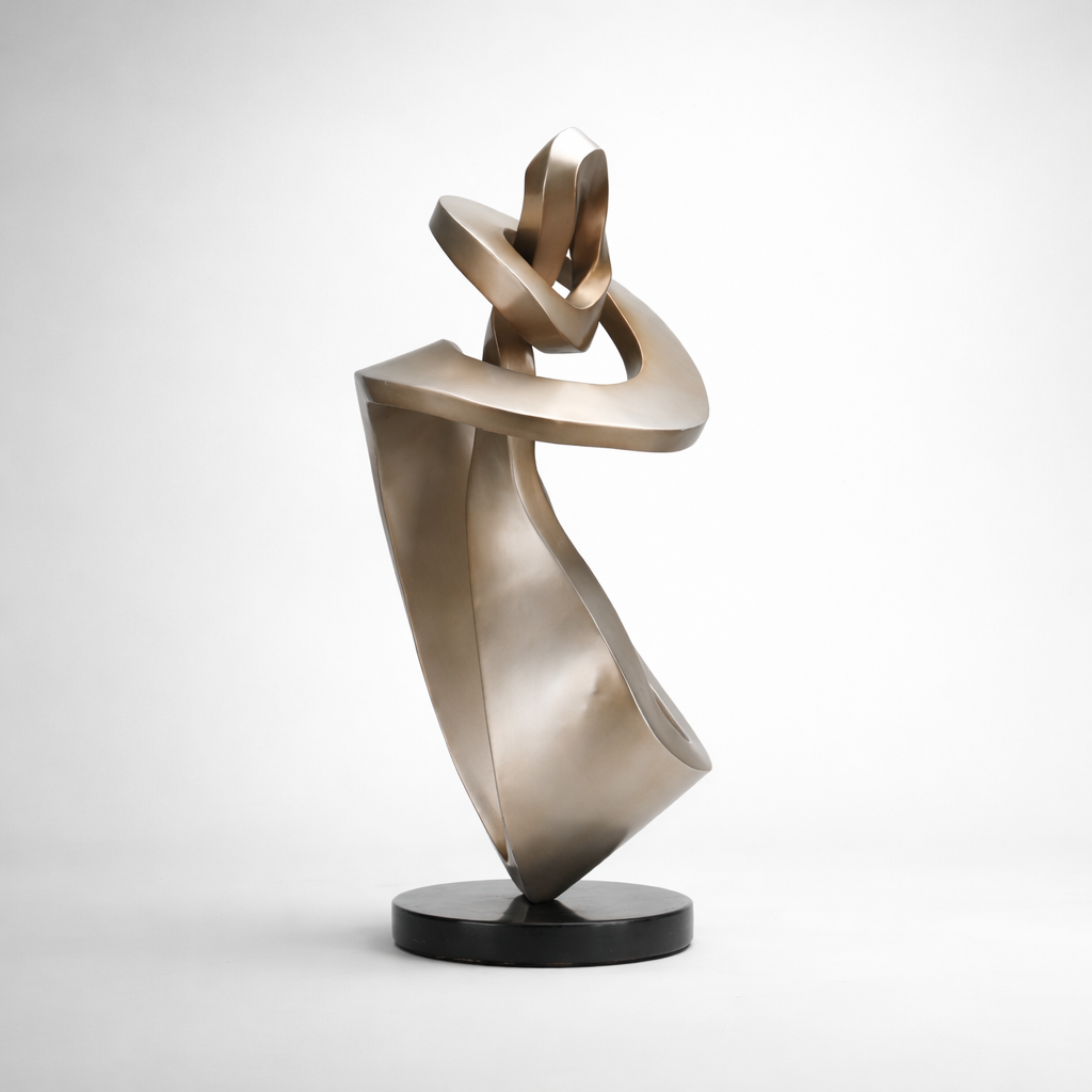 Calyx Resin Marble Sculpture
