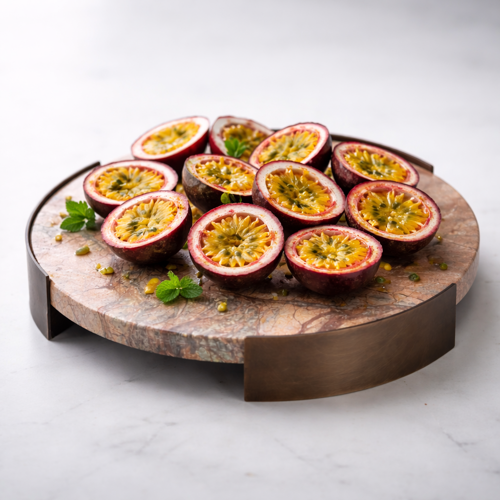 Darnel Marble Stainless Steel Tray