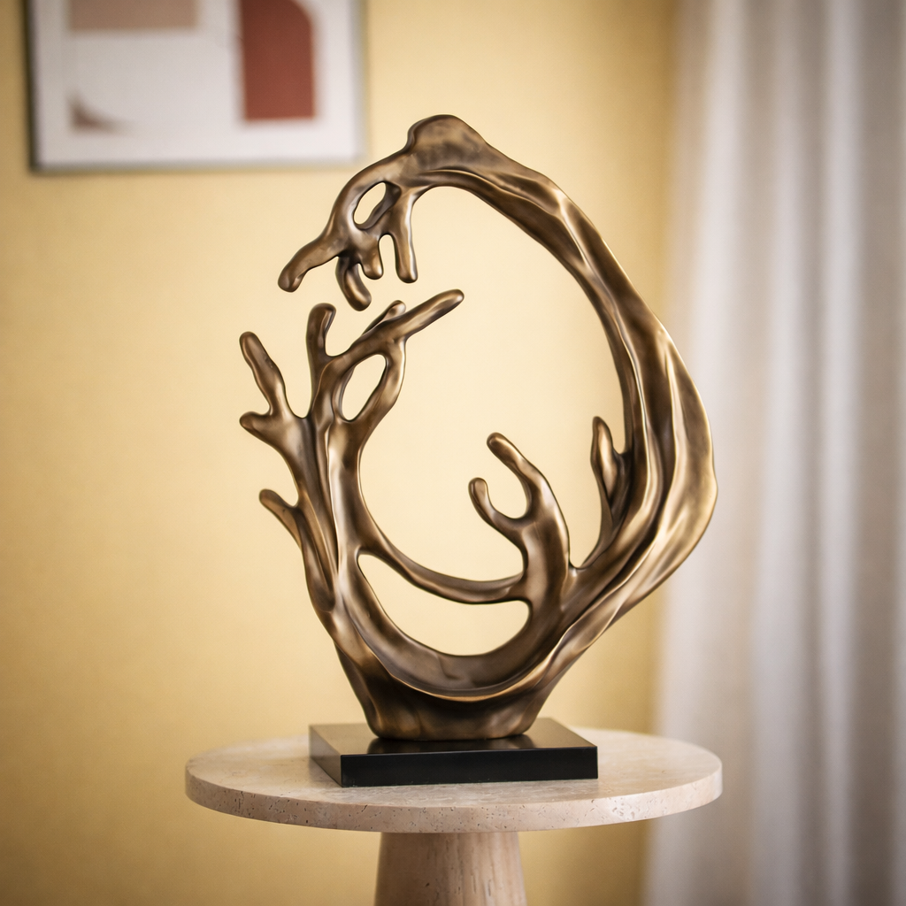 Lurean Resin Marble Sculpture