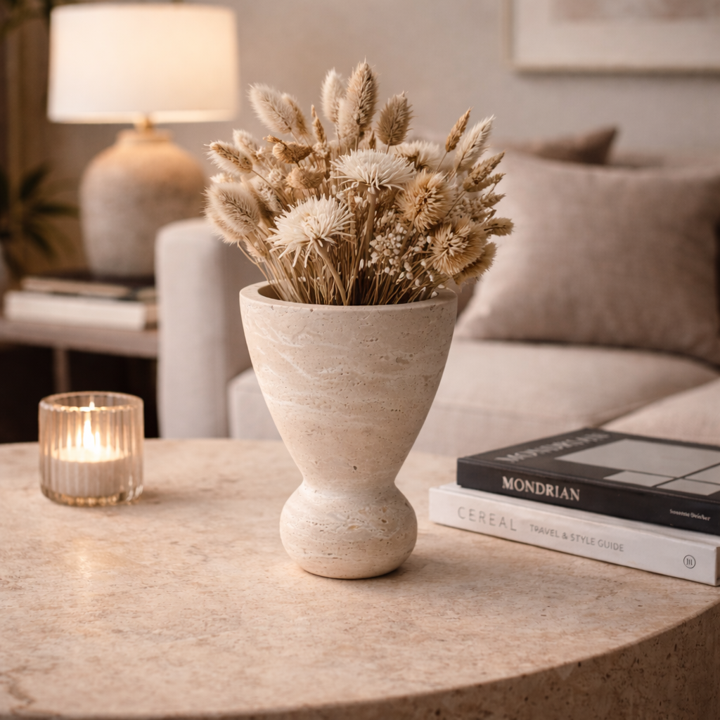 Terra Stone Vase