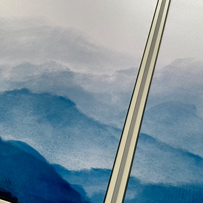 Misty Peaks on Canvas