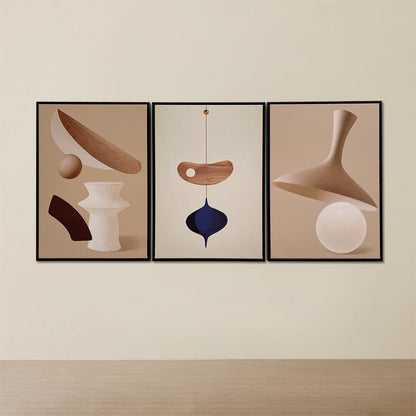 Neutral Muse on Canvas