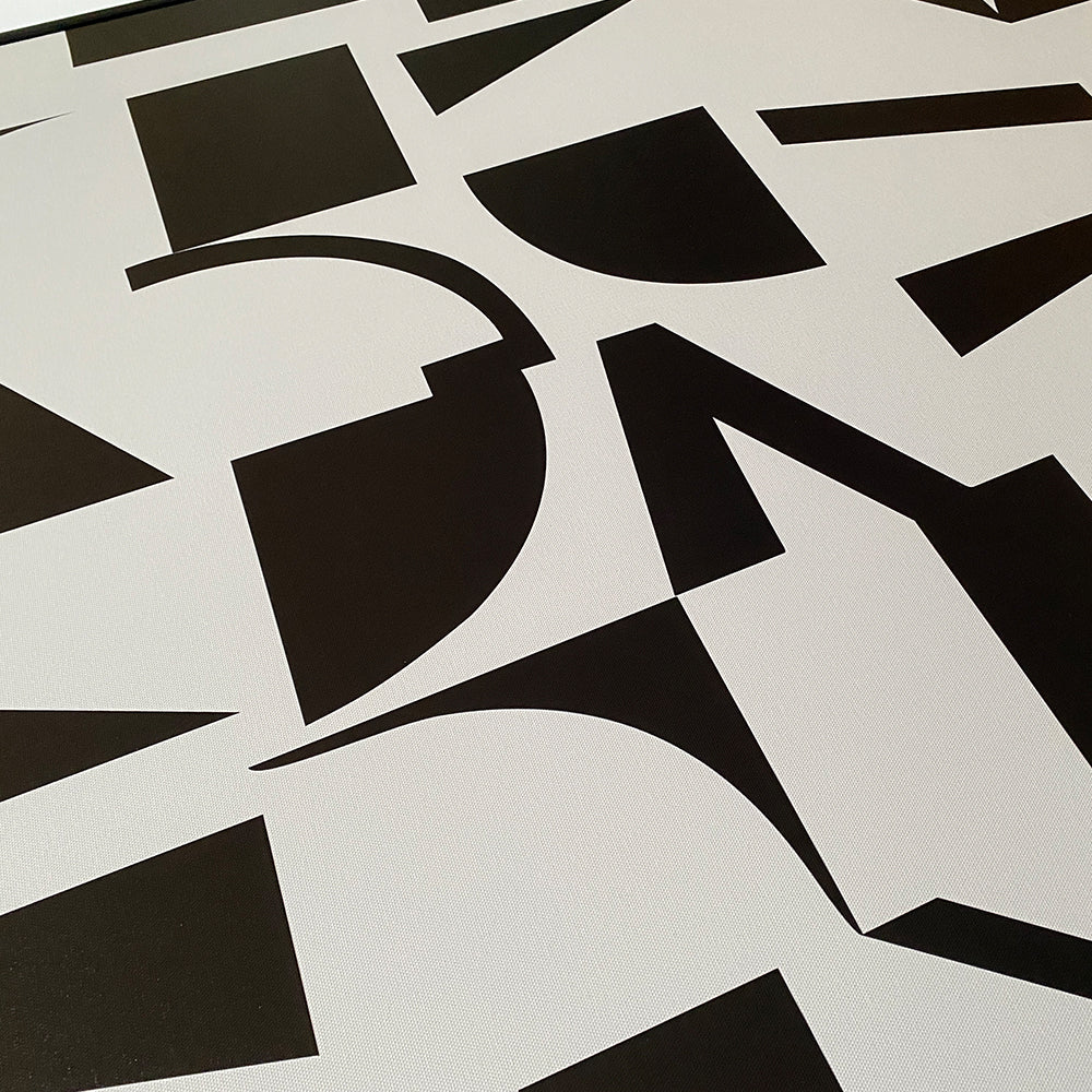 Graphic Pulse on Canvas