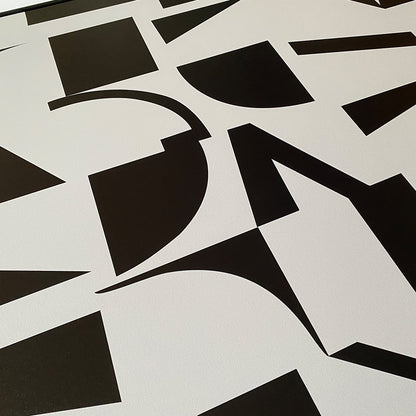 Graphic Pulse on Canvas