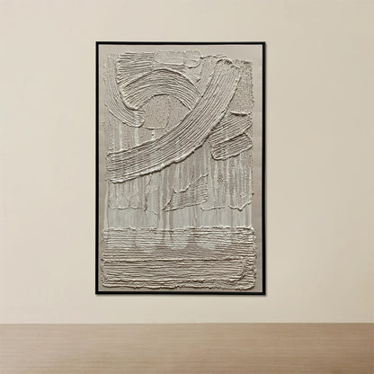Earthen Arc in Handmade Oil Painting
