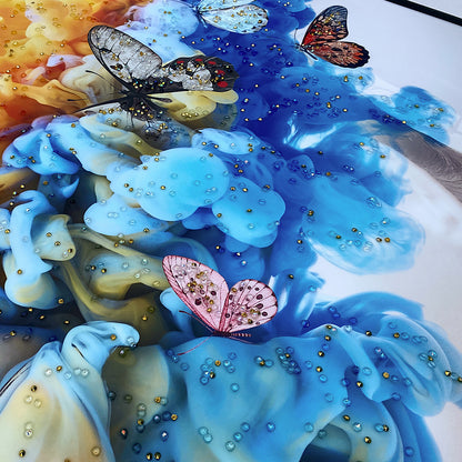 Botanic Crown in Crystal Porcelain Painting