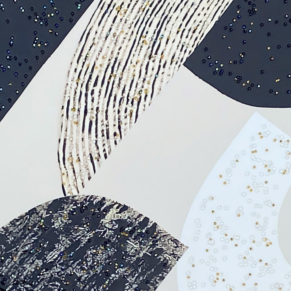 Graphic Luxe in Crystal Porcelain Painting