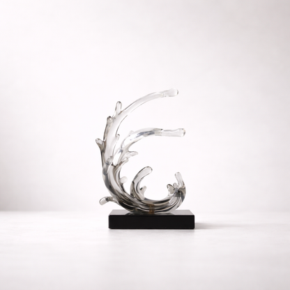 Auralyn Crest Resin Sculpture Set