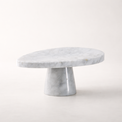 Avrix Marble Pedestal Set