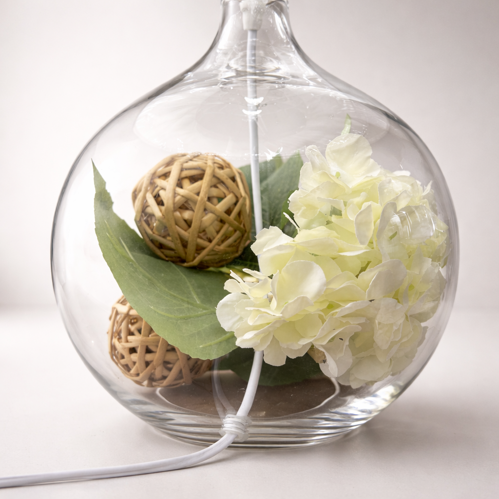 Bloomé Glass Lamp