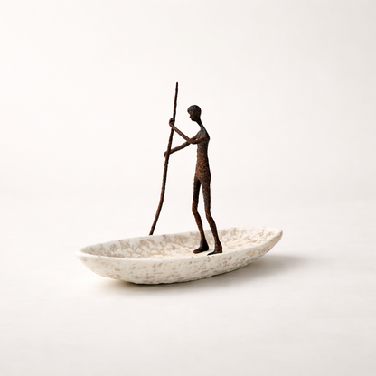 Calen Alloy Resin Sculpture