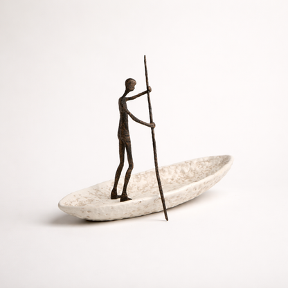 Calen Alloy Resin Sculpture