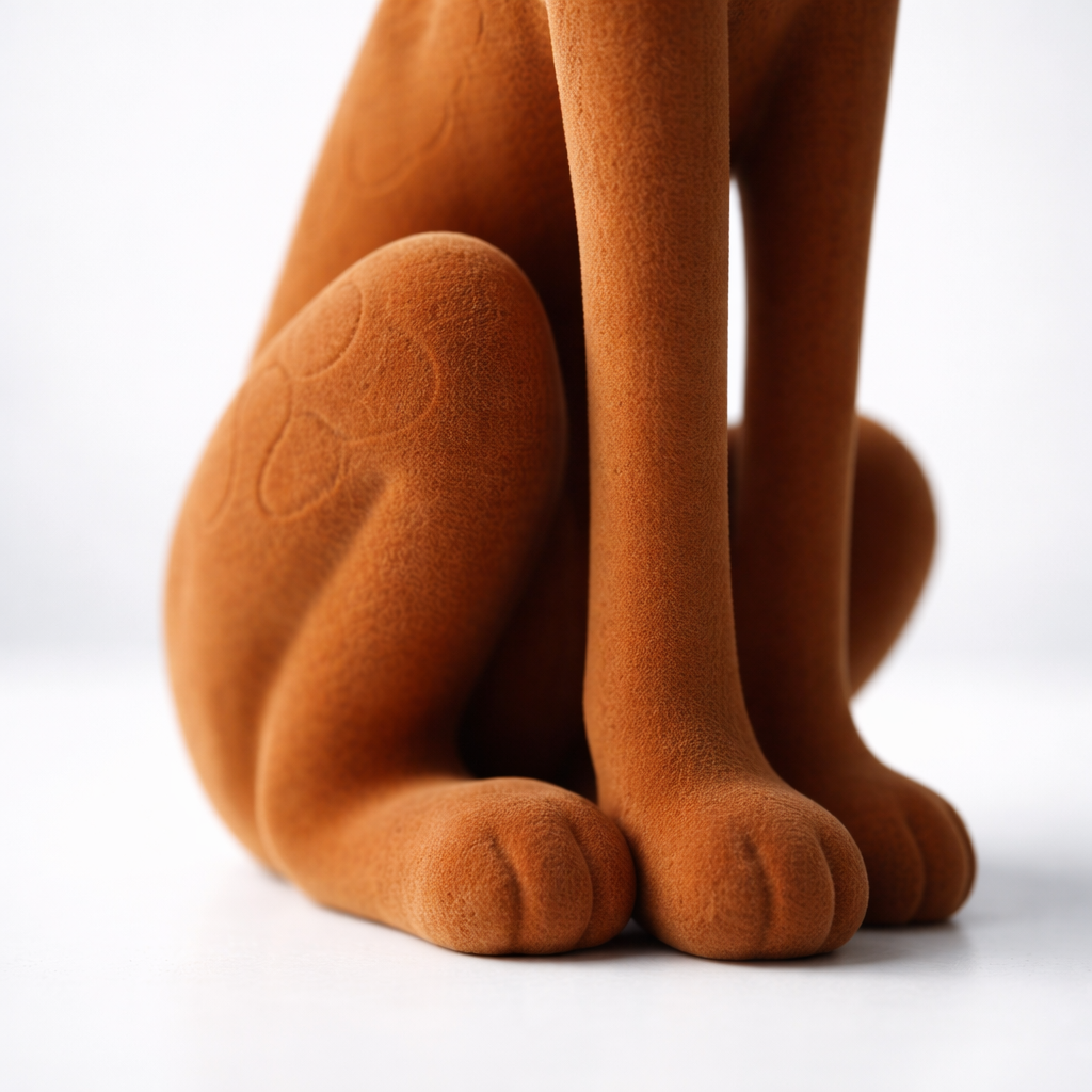 Cienna Brown Resin Panther Statue