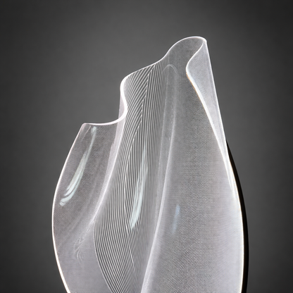 Crystal Wave – Contemporary Acrylic Floor Lamp