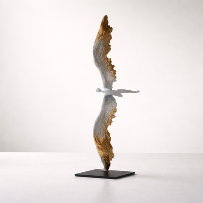 Elysia Gold Wing Sculpture