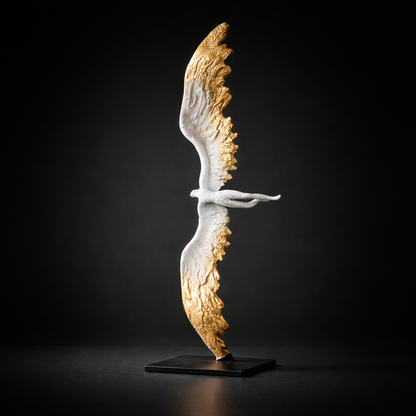 Elysia Gold Wing Sculpture