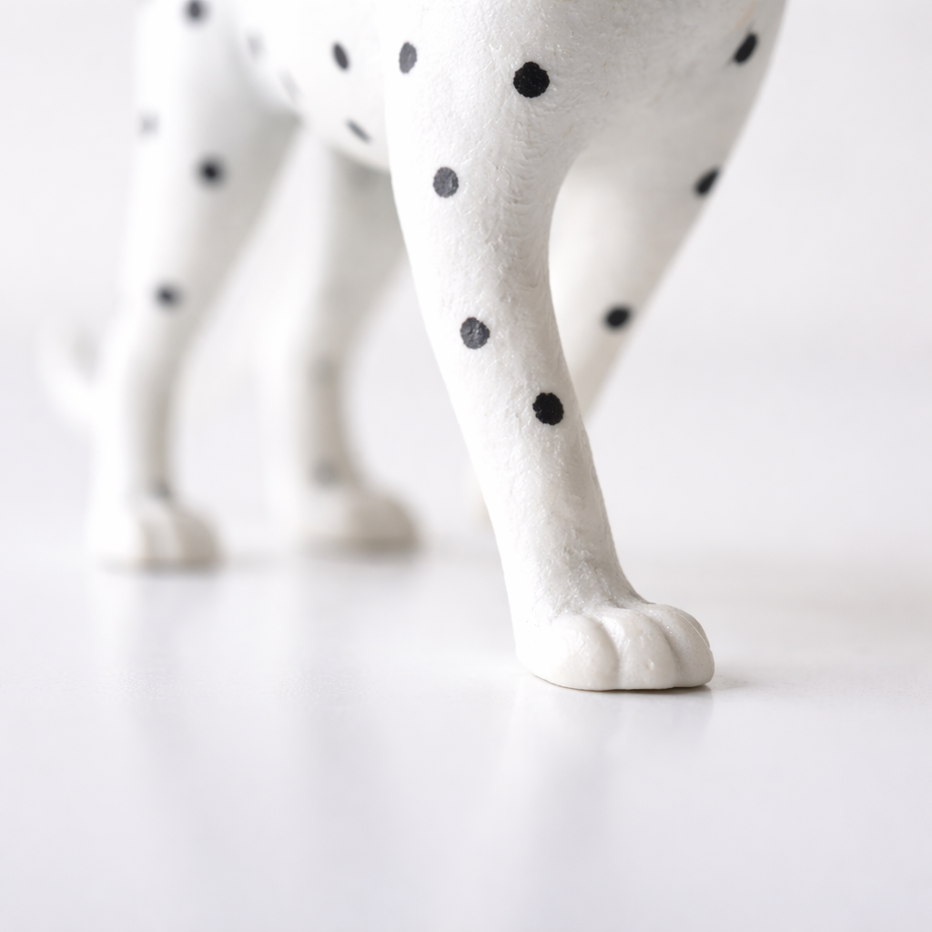 Eryndor White Resin Panther Sculpture