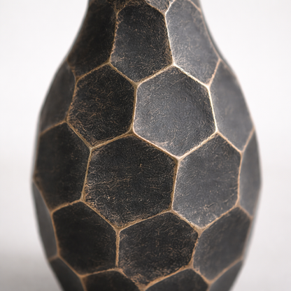Hexel Aluminium Vase Set