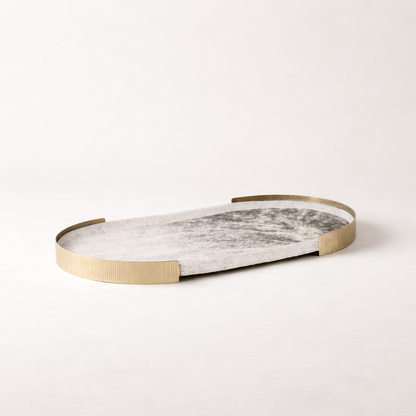 Horse Hair Stainless Steel Tray