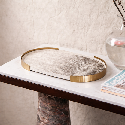 Horse Hair Stainless Steel Tray