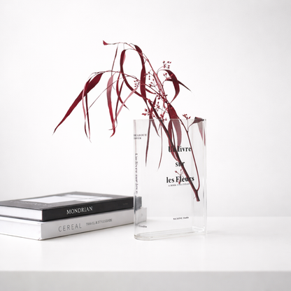 Lucen Clear Acrylic Vase