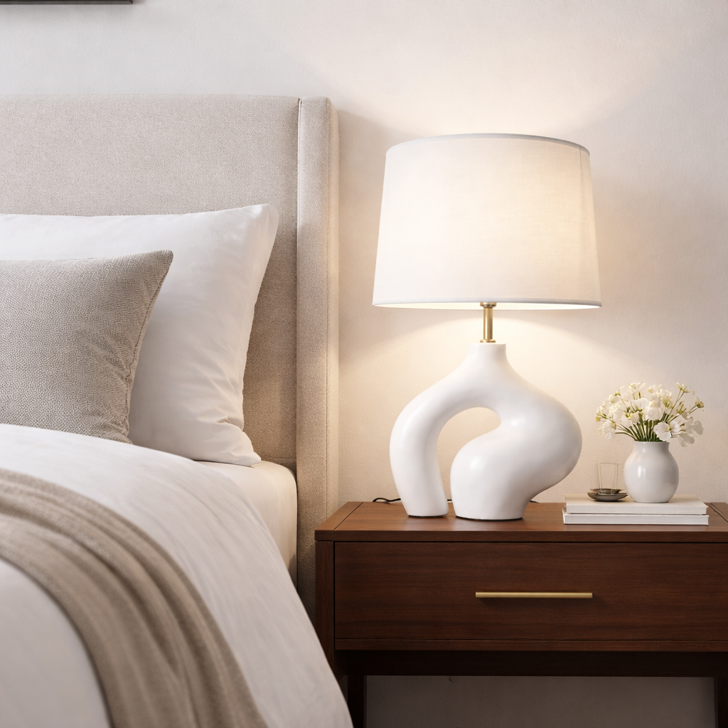 Lune Resin Lamp