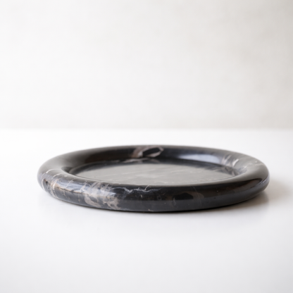 Noir Marble Accent Tray