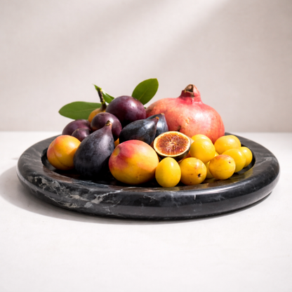 Noir Marble Accent Tray