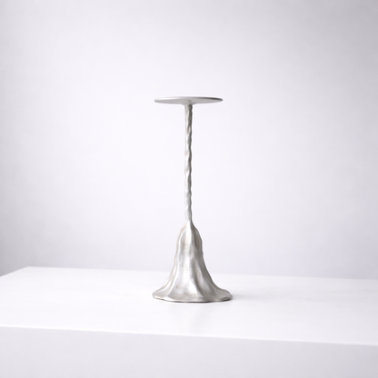 Seren Silver Candle Holder Set