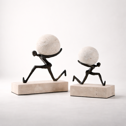 Tavris Alloy Marble Sculpture
