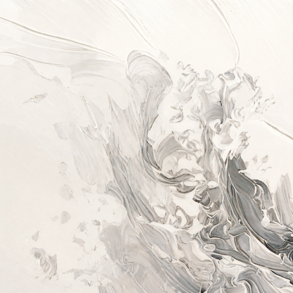 Tidal Elegance in Crystal Porcelain Painting