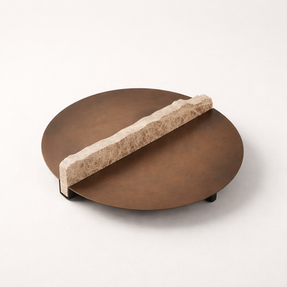 Taren Marble Iron Tray