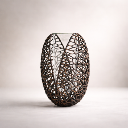 Vion Alloy Glass Vase Set