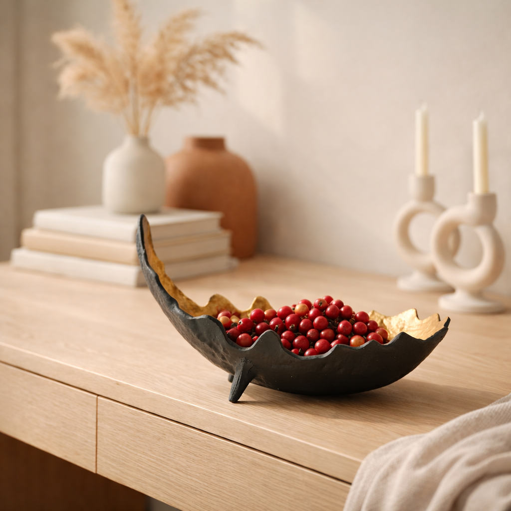Vion Gold Leaf Bowl