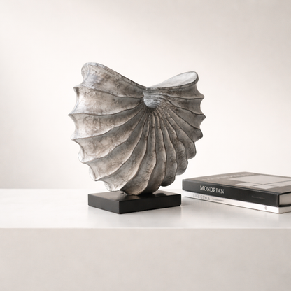 Arvian Silver Resin Wing Sculpture